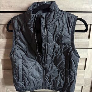 Kids Old Navy Black Quilted Vest